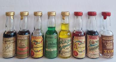 Mignon liquori vintage Sarandrea Lazio