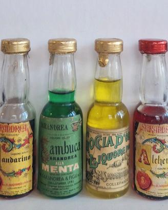 Mignon liquori vintage Sarandrea Lazio
