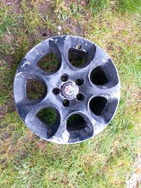 Cerchio in lega 16 nero originale Alfa Romeo 159 