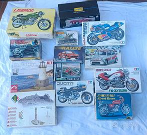 Modellini auto e moto d'epoca