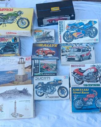 Modellini auto e moto d'epoca