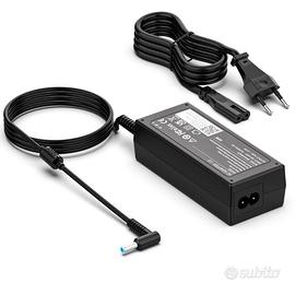 Alimentatore originale HP da 45W 19.5V per laptop.
