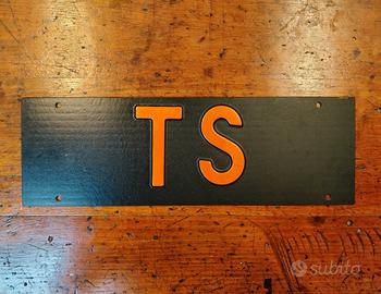 Targa provincia sigla Trieste