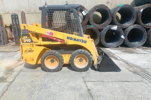 Minipala Komatsu Sk510  con benna miscelatrice 