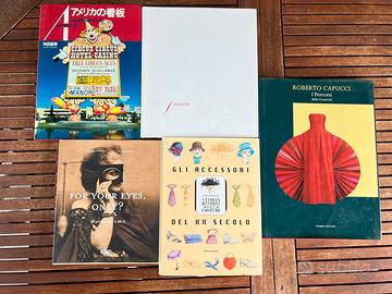 Set Libri Moda e Arte!!
