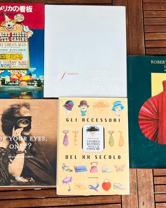 Set Libri Moda e Arte!!