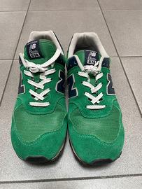 New Balance 574 verdi e blu n.40