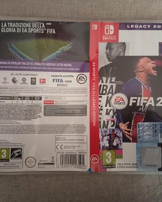 gioco Nintendo switch Fifa 2021