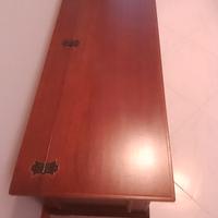 panca  contenitore in legno 