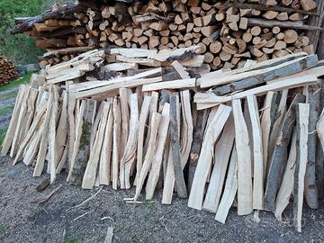 legna frassino robinia castagno