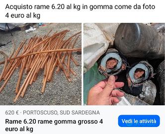 fiat ducato rame 6.20.gomma 4 al kg 