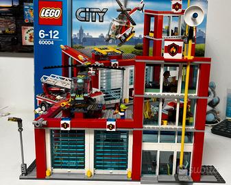 Lego city 60004 caserma dei pompieri