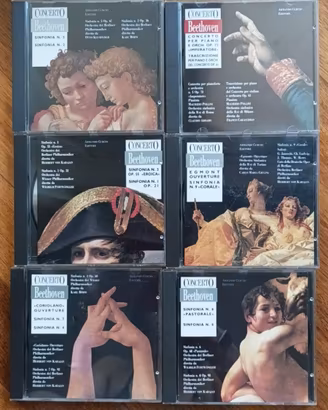 Lotto 14 CD Musica Classica "CONCERTO" (1989)