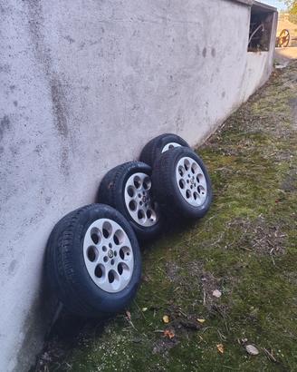 Cerchi Alfa 156 da 15