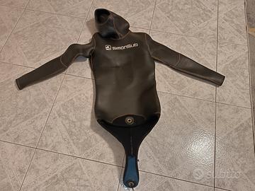 Giacca MUTA  liscio spaccato 7MM tg.S