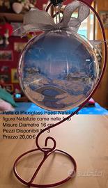 Sfere Natalizie Grandi in Plexiglass