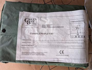 Completo Pioggia Impermeabile Giacca + Pantalone