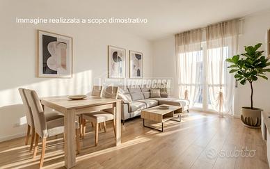 Ampio trilocale in centro con splendida vista Lago