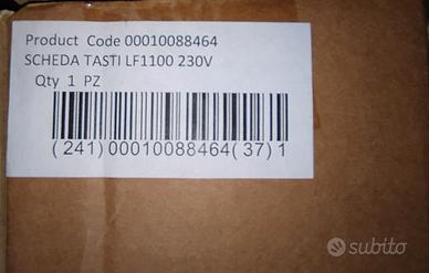 Tastiera/pulsantiera Lavazza LF 1100 enovi