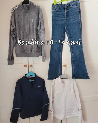 Jeans e 3 maglie 10-12 anni