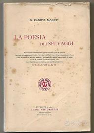 ANTROPOLOGIA G. RAGUSA MOLETI LA POESIA DEI SELVAG