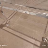 Tavolino salotto in plexiglass 