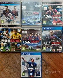 FIFA E PES PS3 E PS4