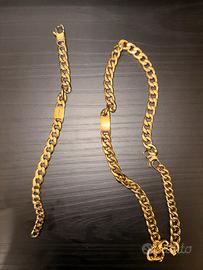 Set bracciale piu collier
