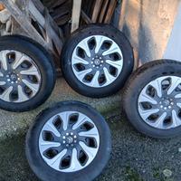 4 CERCHIONI CITROEN C3 CON GOMME 185 65 R15