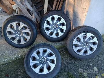 4 CERCHIONI CITROEN C3 CON GOMME 185 65 R15