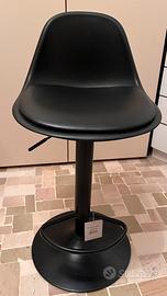 Sgabello Girevole Baroni Home con schienale