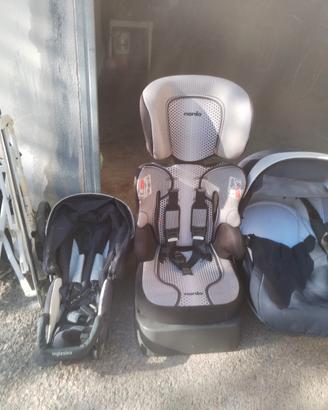 Trio inglesina più seggiolone auto