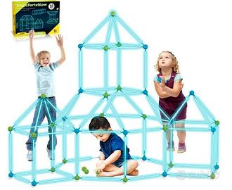 Kit Costruzione 140 Pezzi Per Bambini Bagliore Nel