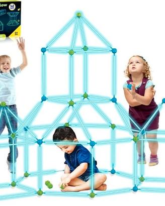 Kit Costruzione 140 Pezzi Per Bambini Bagliore Nel