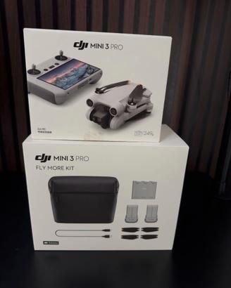 DJI Mini 3 Pro con DJI RC + Fly More Kit, drone