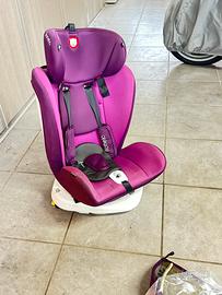 Seggiolino auto Lionello isofix girevol360°  9-36
