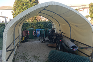 Tendone gazebo posto auto