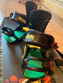 attacchi snowboard union