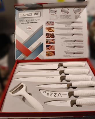 Set di coltelli in ceramica
