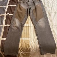 Jeans 9.2 Carlo Chionna Alcantara Marrone