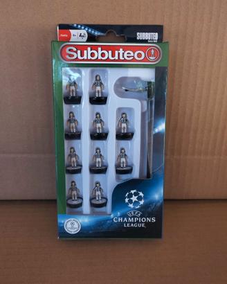 squadra subbuteo bianconera, edizione Champions