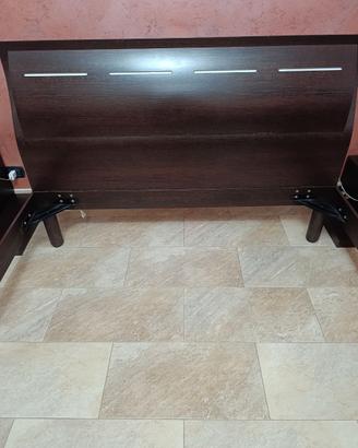 Letto completo matrimoniale rete+materasso