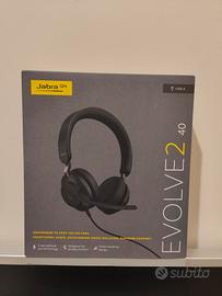 cuffie jabra evolve 2 40  nuove