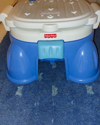 Vasino sgabello  con musica Fisher Price