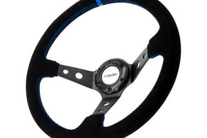 Volante sportivo Shakedown - in camoscio