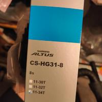 Pacco Pignoni Shimano Altus CS-HG31-8 (8 velocità)