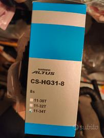Pacco Pignoni Shimano Altus CS-HG31-8 (8 velocità)
