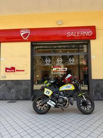 Ducati Scrambler flat track pro gialla anno 2017