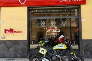 Ducati Scrambler flat track pro gialla anno 2017