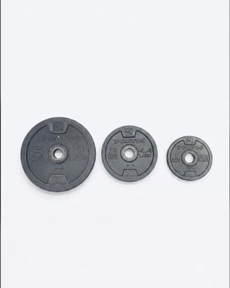 SET DISCHI DI GHISA DOMYOS  DECATHLON 58 KG